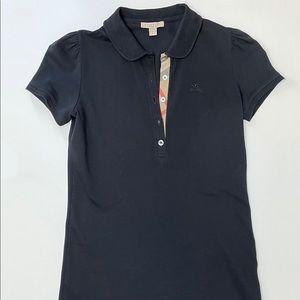 Burberry puff sleeve polo